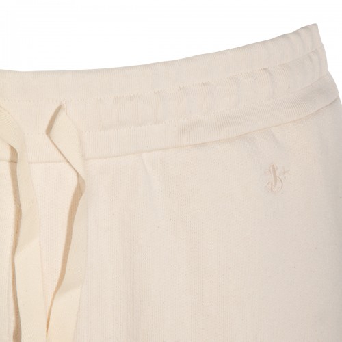 CREAM COTTON PANTS