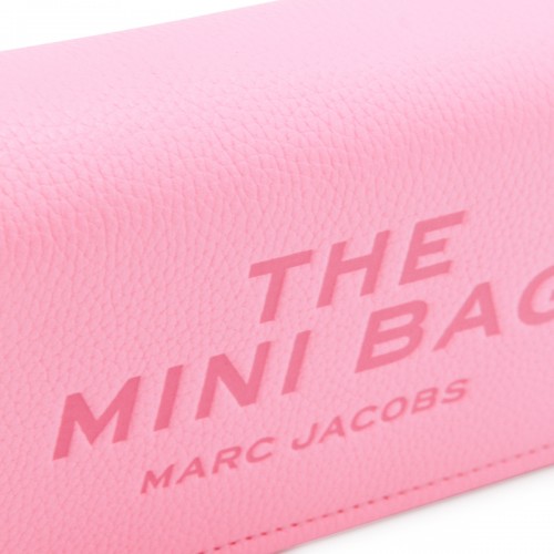 PINK LEATHER THE MINI BAG
