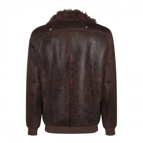 BROWN HOLLYWOOD FLIGHT LEATHER JACKET