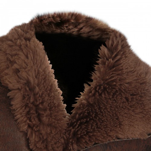 BROWN HOLLYWOOD FLIGHT LEATHER JACKET