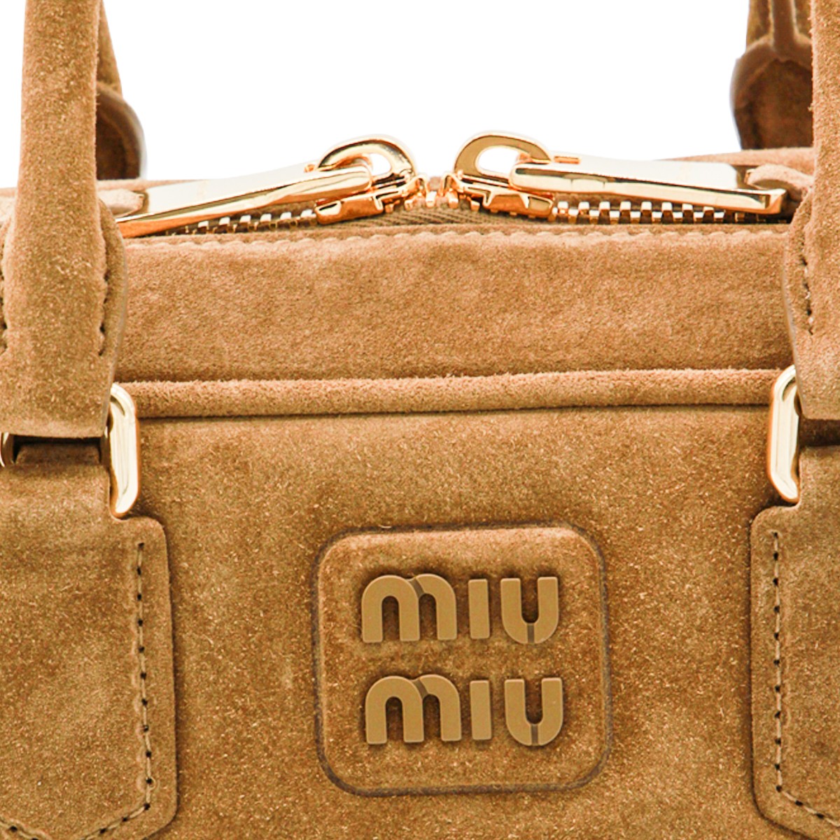 BROWN LEATHER ARCADIE CROSSBODY BAG