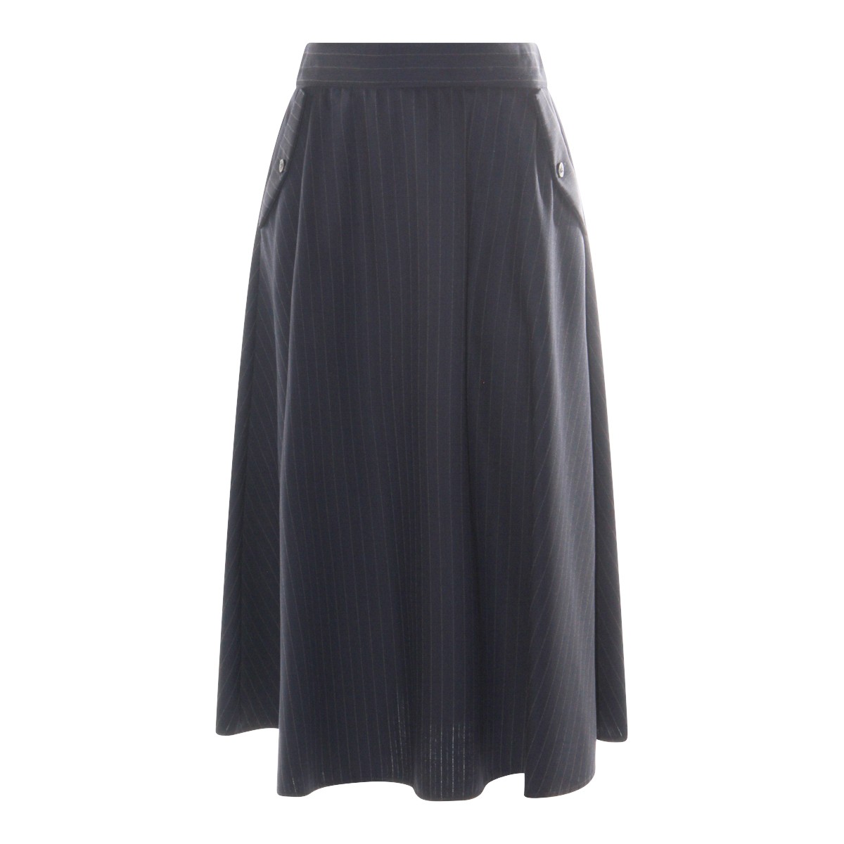 DARK WOOL SKIRT