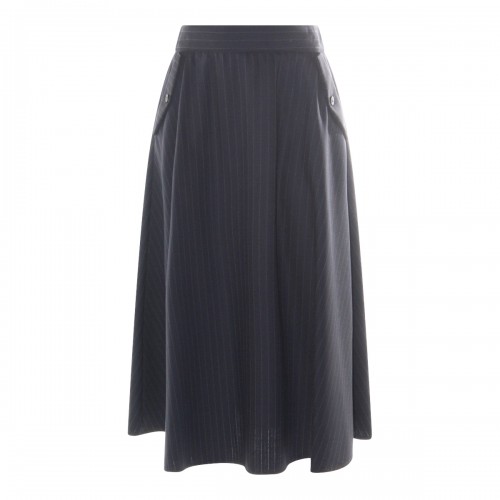 DARK WOOL SKIRT
