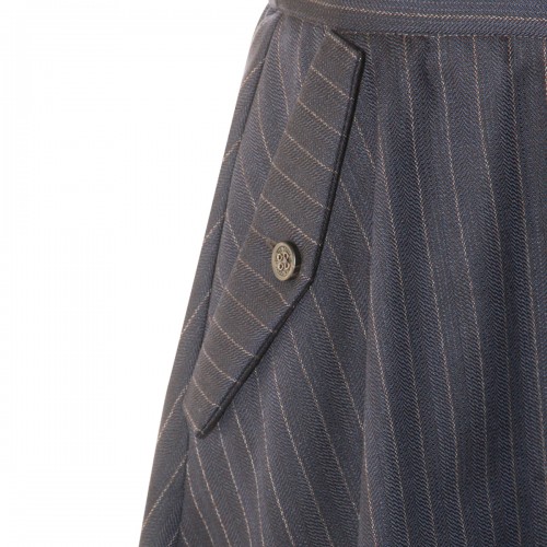 DARK WOOL SKIRT
