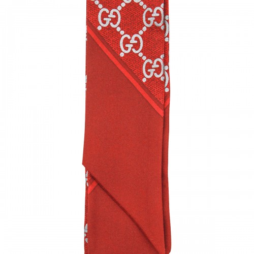 BORDEAUX SILK SCARF