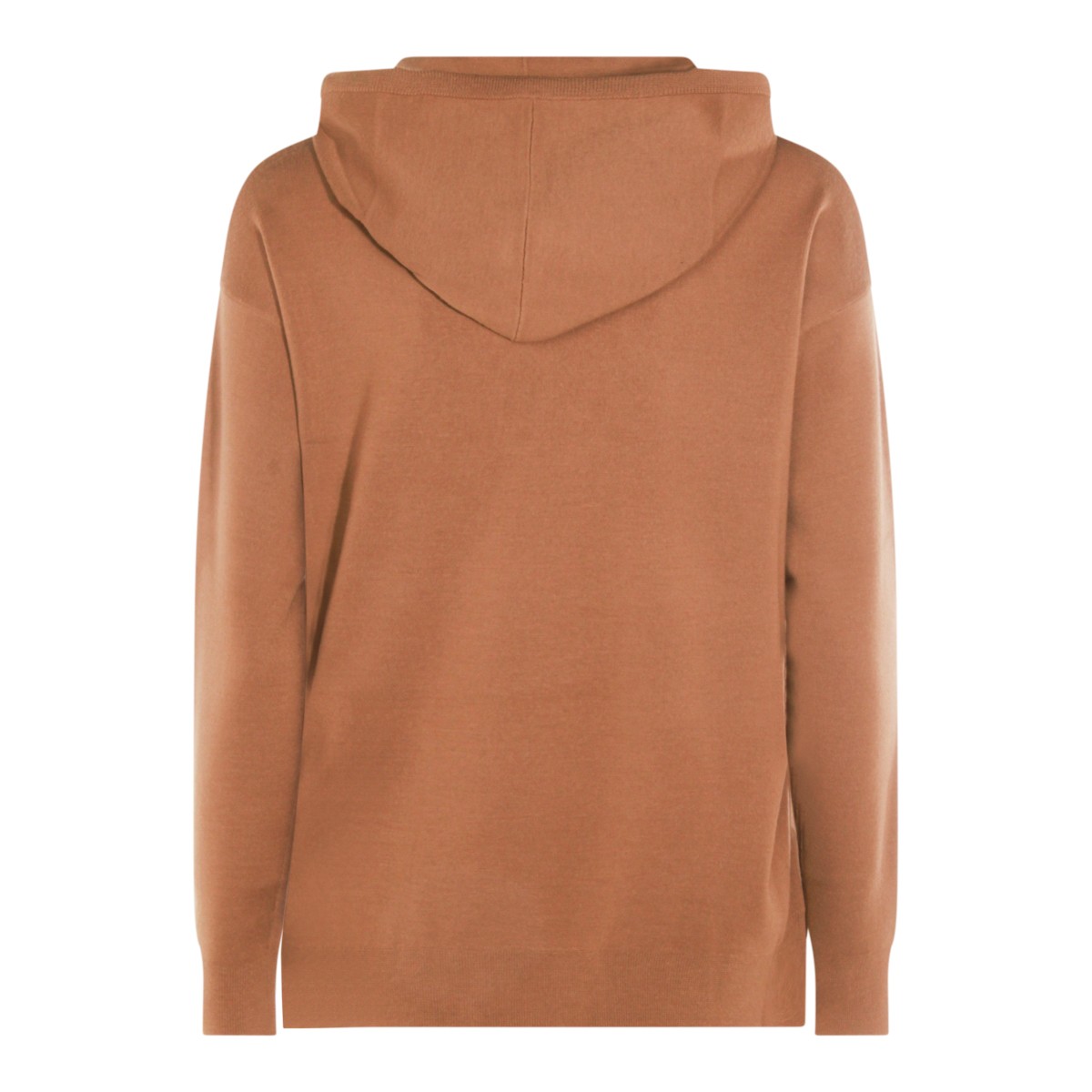 BROWN WOOL TADDEO SWEATSHIRT BROWN WOOL TADDEO SWEATSHIRT
