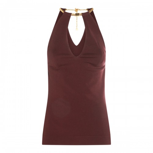 DARK RED TOP