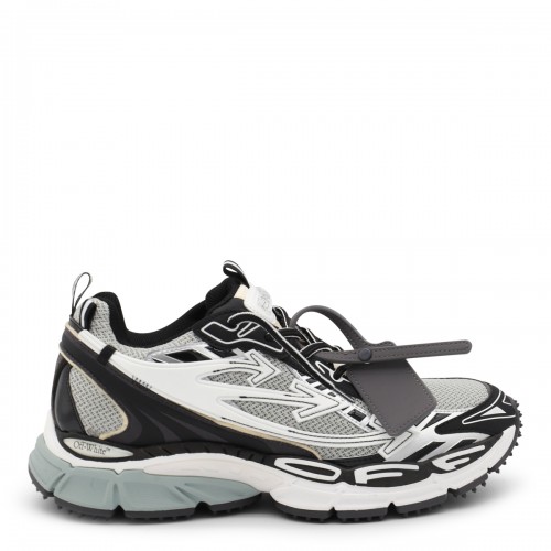GREY AND BLACK BE RIGHT BACK SNEAKERS