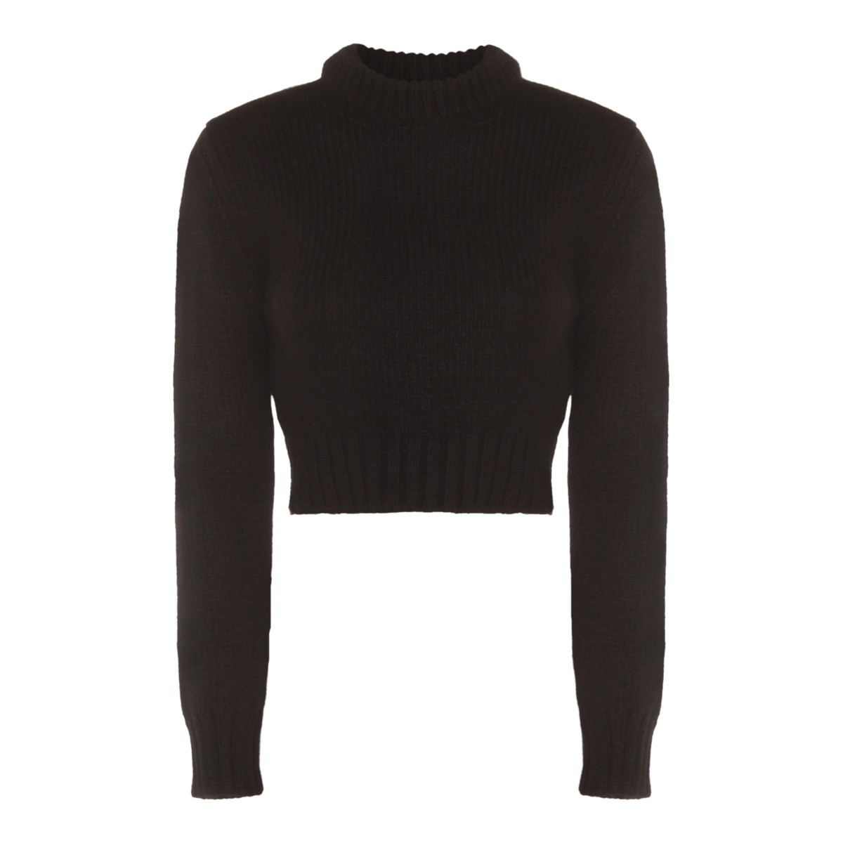 BLACK CASHMERE KNITWEAR