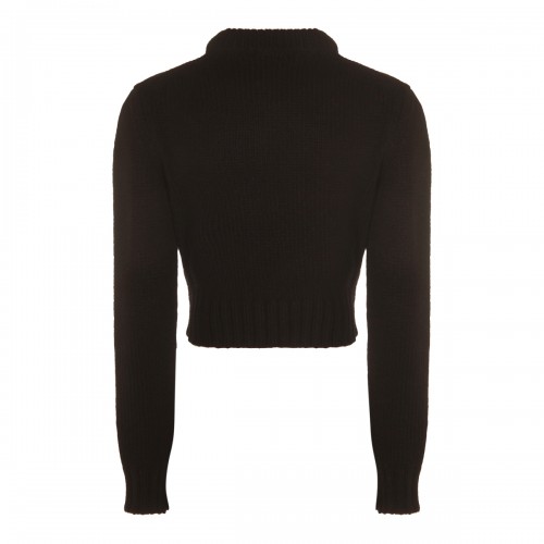 BLACK CASHMERE KNITWEAR