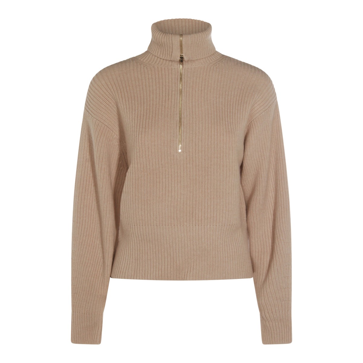BEIGE WOOL NADAR KNITWEAR 