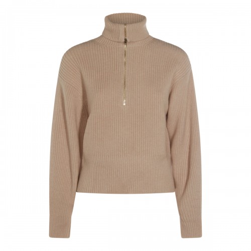 BEIGE WOOL NADAR KNITWEAR 