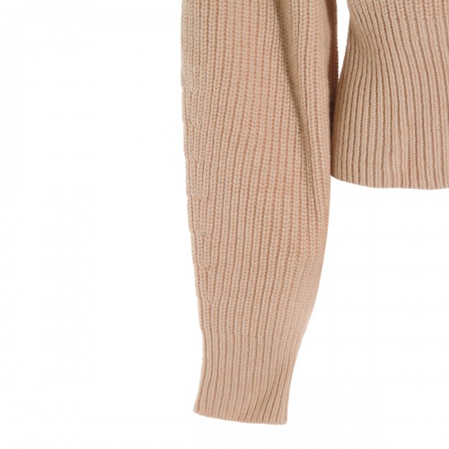 BEIGE WOOL NADAR KNITWEAR 