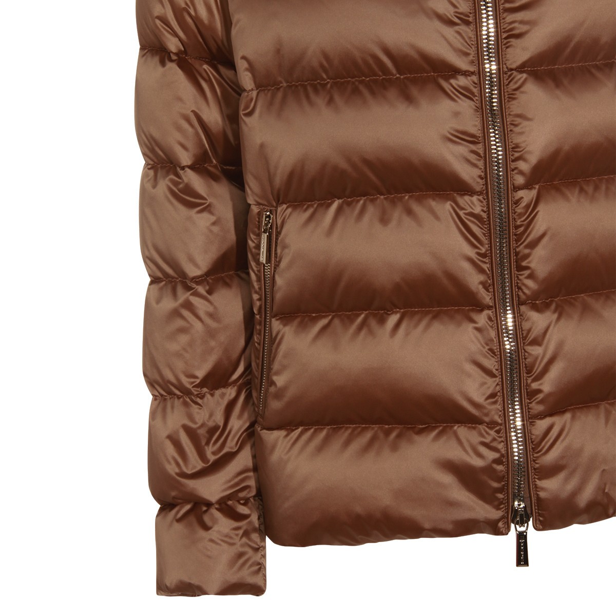 BROWN DOWN JACKET