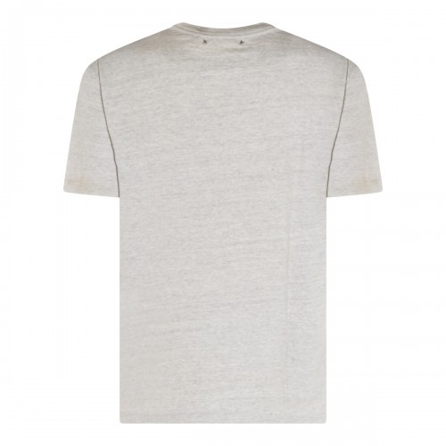 GREY COTTON T-SHIRT