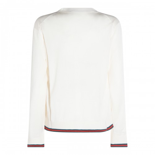 WHITE WOOL KNITWEAR 2