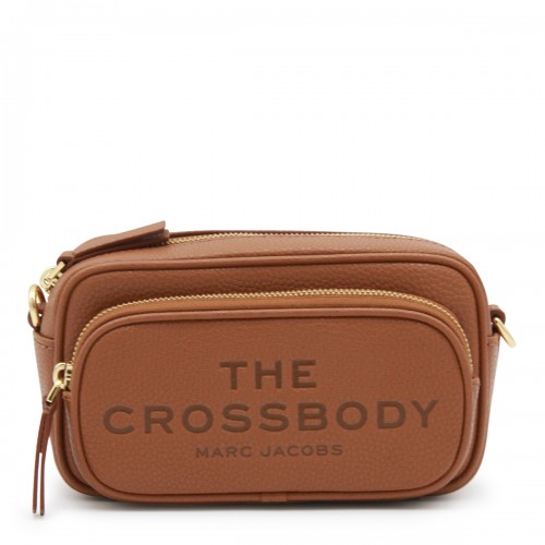 BROWN LEATHER THE CROSSBODY...