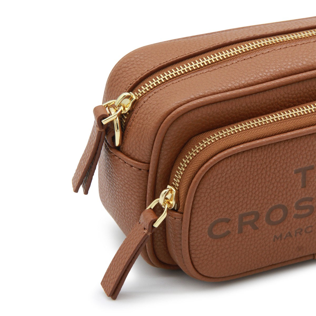 BROWN LEATHER THE CROSSBODY BAG BROWN LEATHER THE CROSSBODY BAG