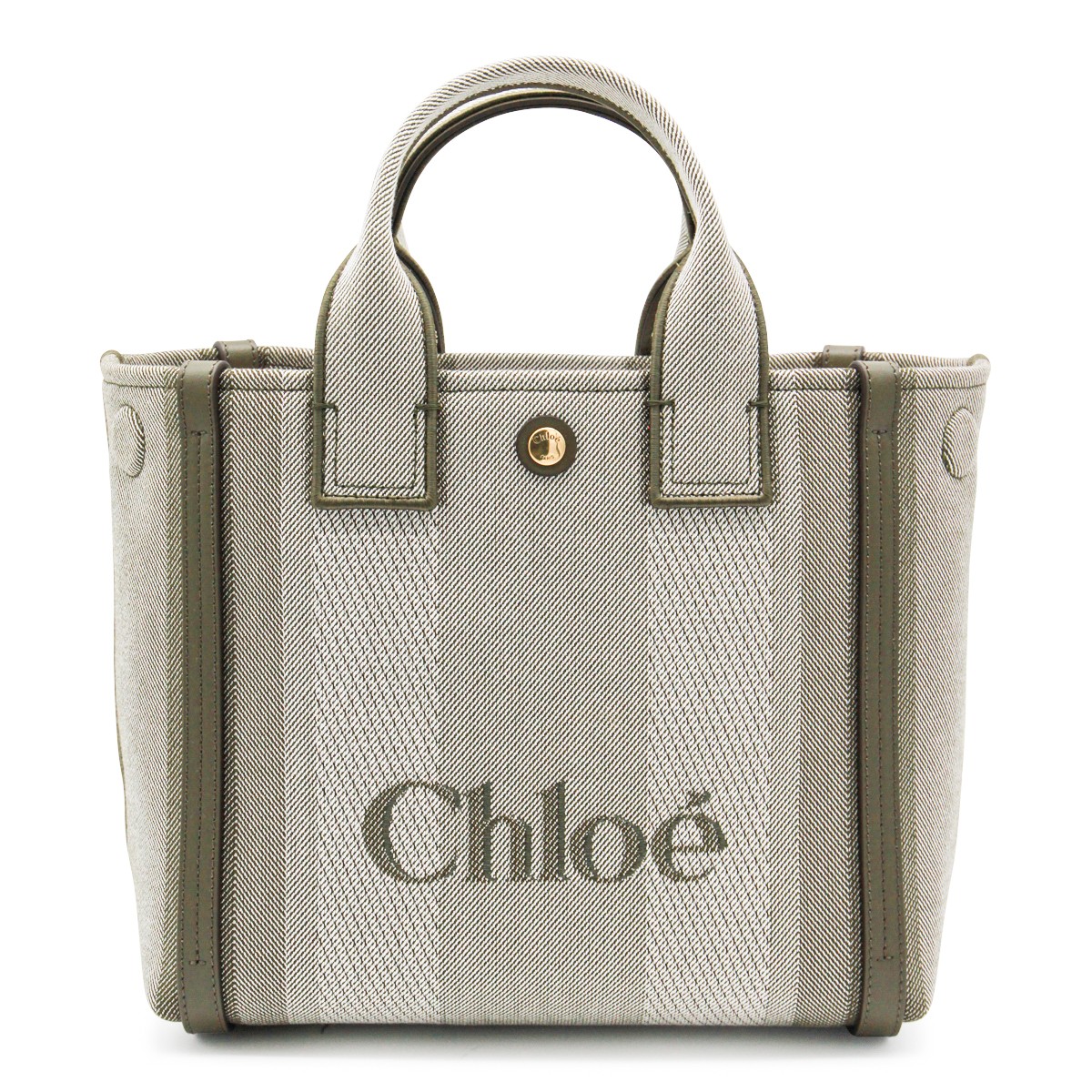 LIGHT GREY CARRY TOTE