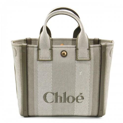 LIGHT GREY CARRY TOTE