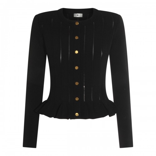 BLACK KNITWEAR