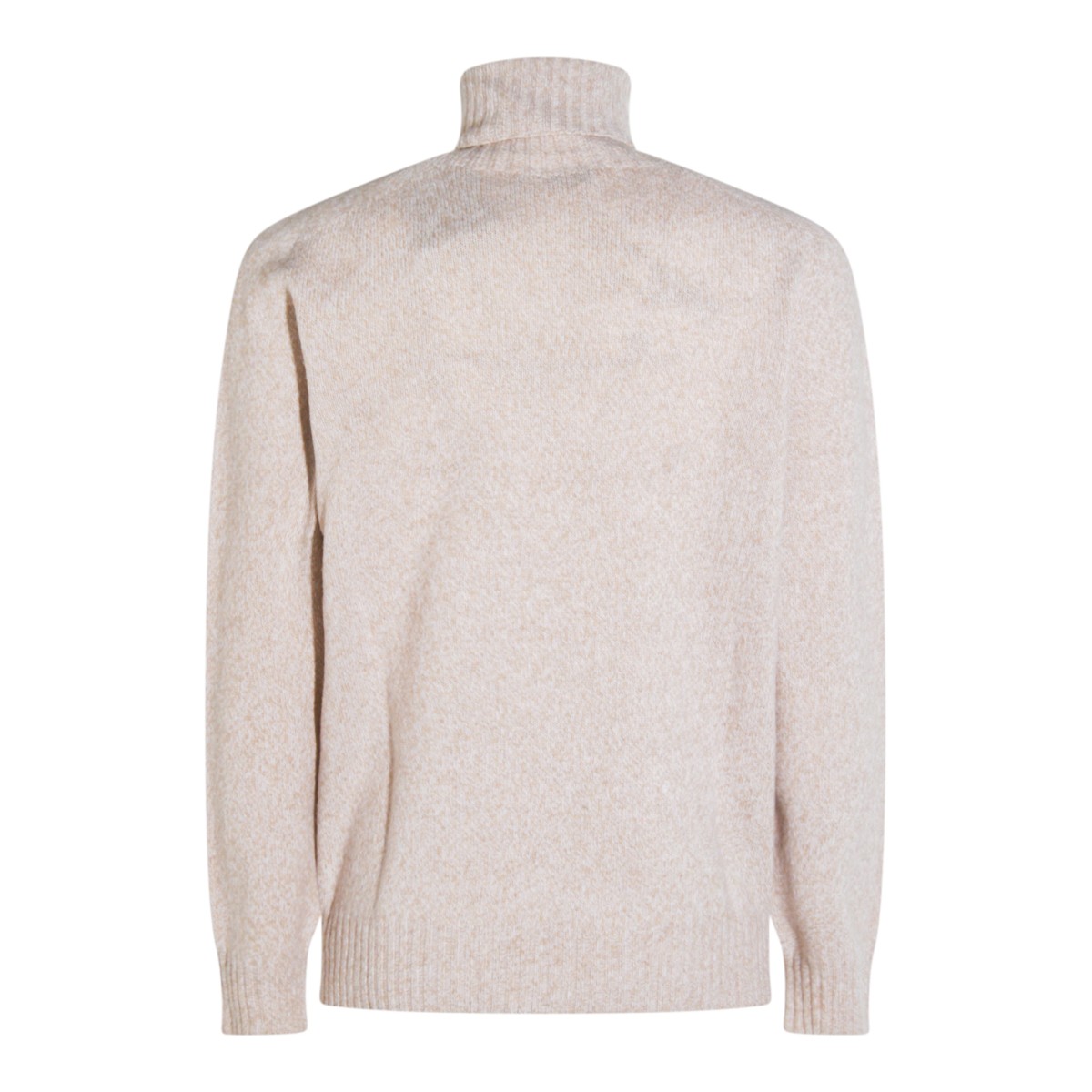 BEIGE WOOL KNITWEAR