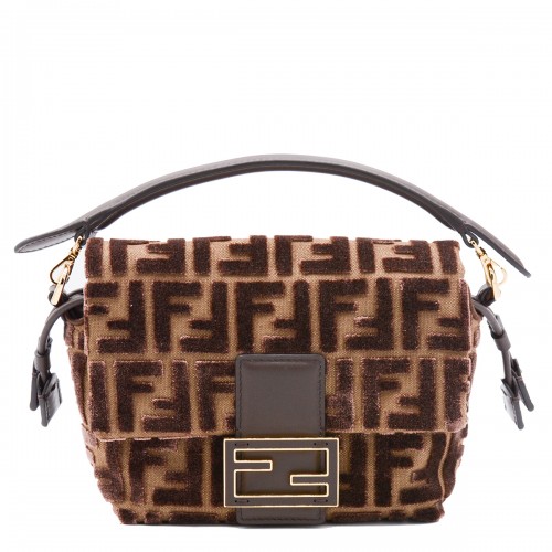 BROWN MAMMA BAGUETTE SMALL SHOULDER BAG