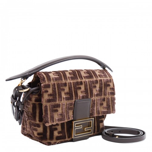 BROWN MAMMA BAGUETTE SMALL SHOULDER BAG