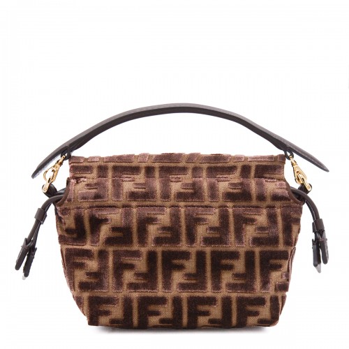 BROWN MAMMA BAGUETTE SMALL SHOULDER BAG