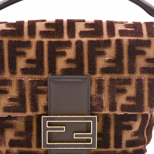 BROWN MAMMA BAGUETTE SMALL SHOULDER BAG