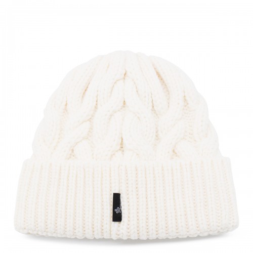 WHITE WOOL HAT