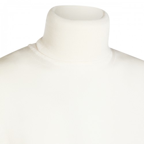 CREAM WOOL KNITWEAR