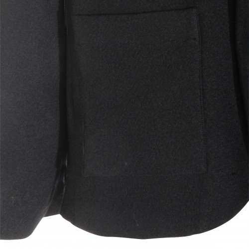 BLACK WOOL BLAZER
