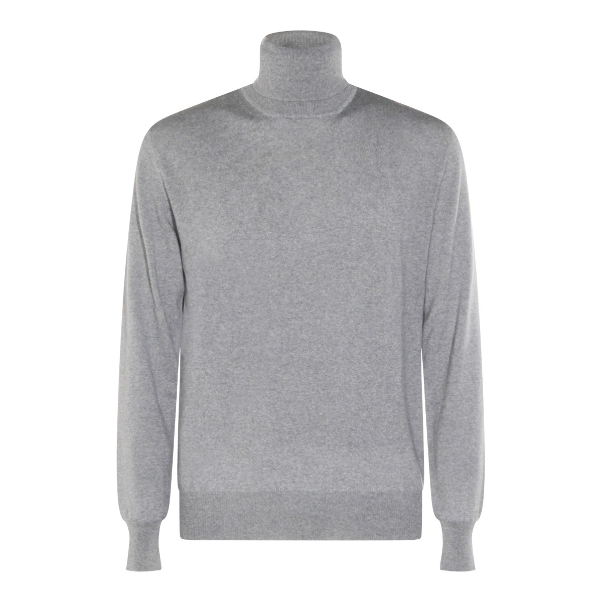 GREY WOOL KNITWEAR