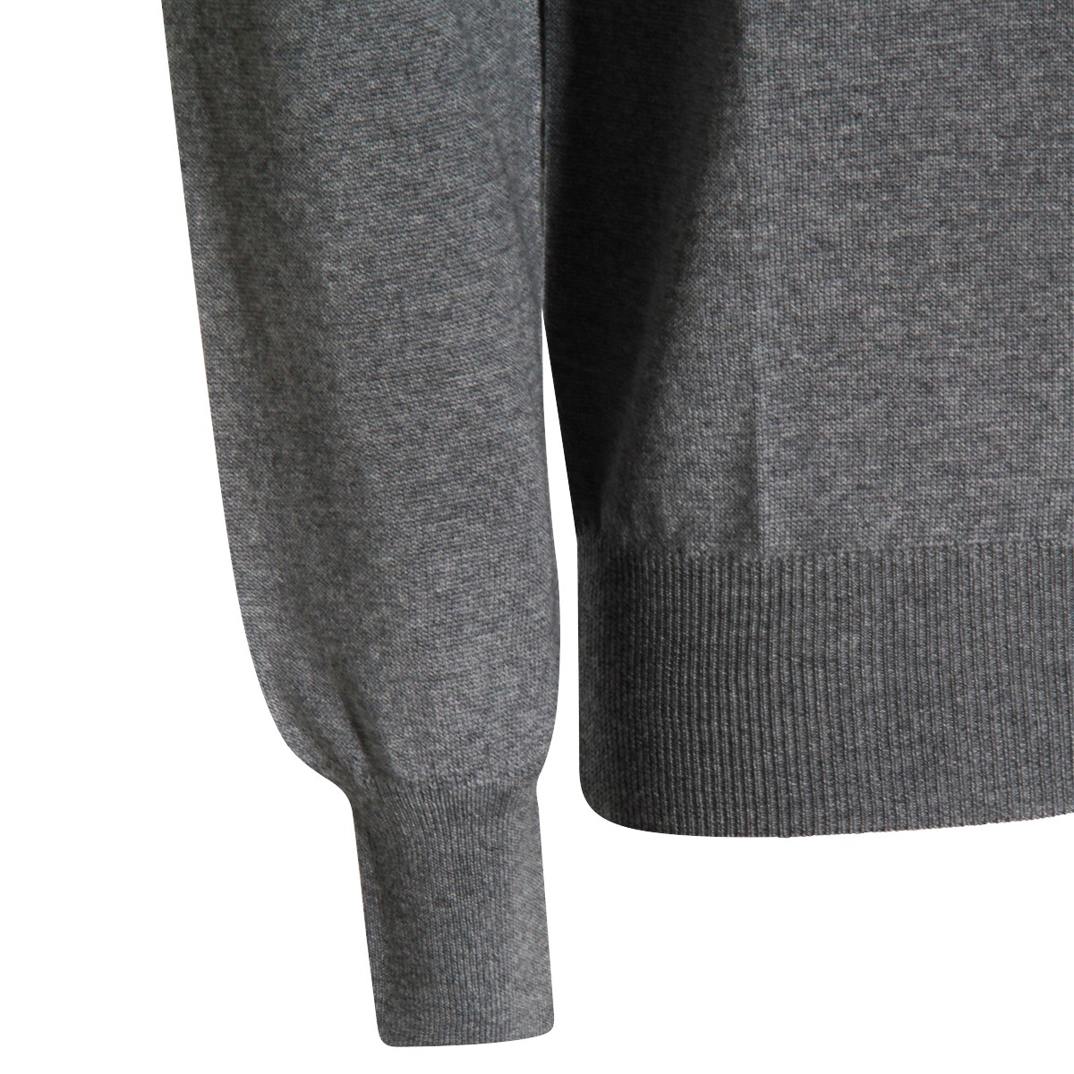 GREY WOOL KNITWEAR