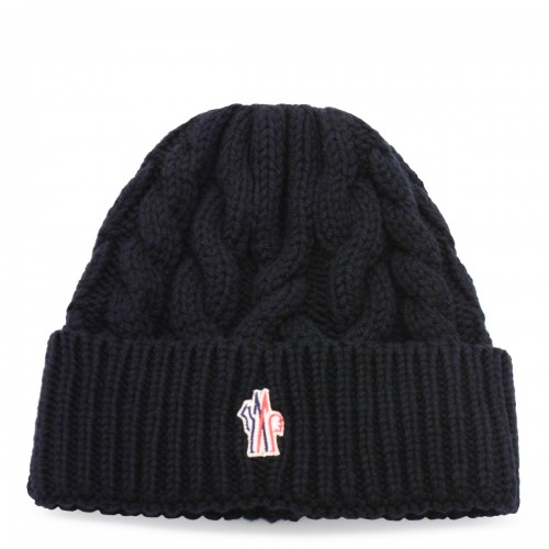 BLACK WOOL HAT