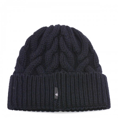 BLACK WOOL HAT