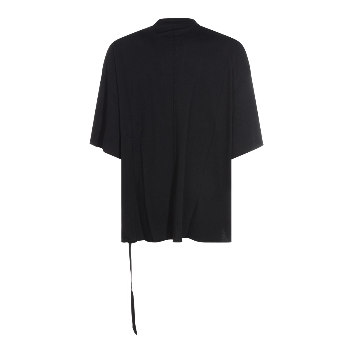 BLACK COTTON TOMMY T-SHIRT