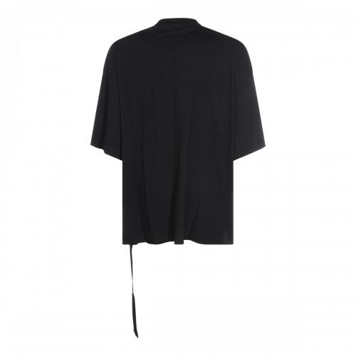 BLACK COTTON TOMMY T-SHIRT