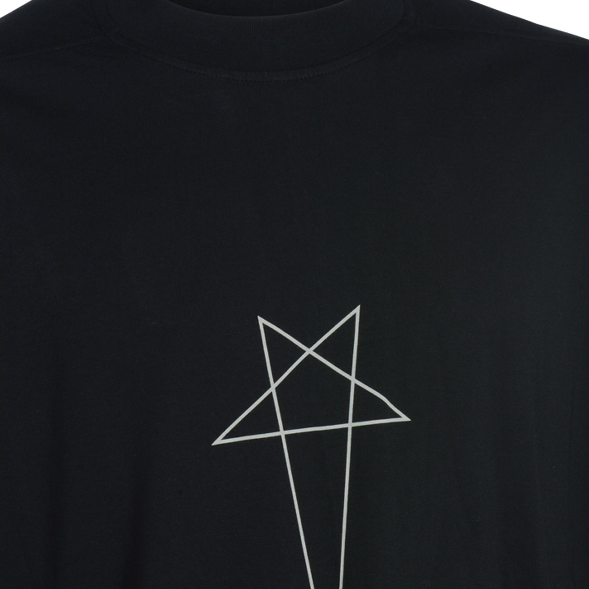 BLACK COTTON TOMMY T-SHIRT