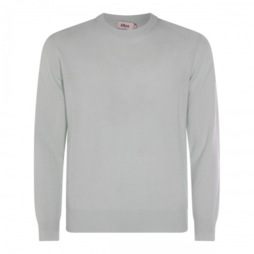 LIGHT BLUE WOOL KNITWEAR