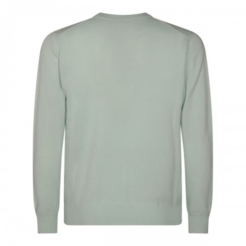 LIGHT BLUE WOOL KNITWEAR 2