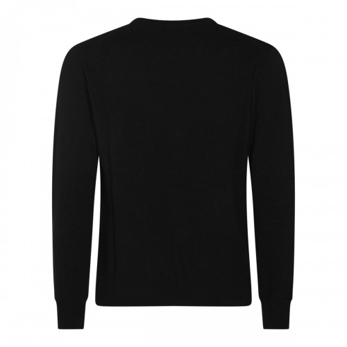 DARK BROWN WOOL KNITWEAR 2