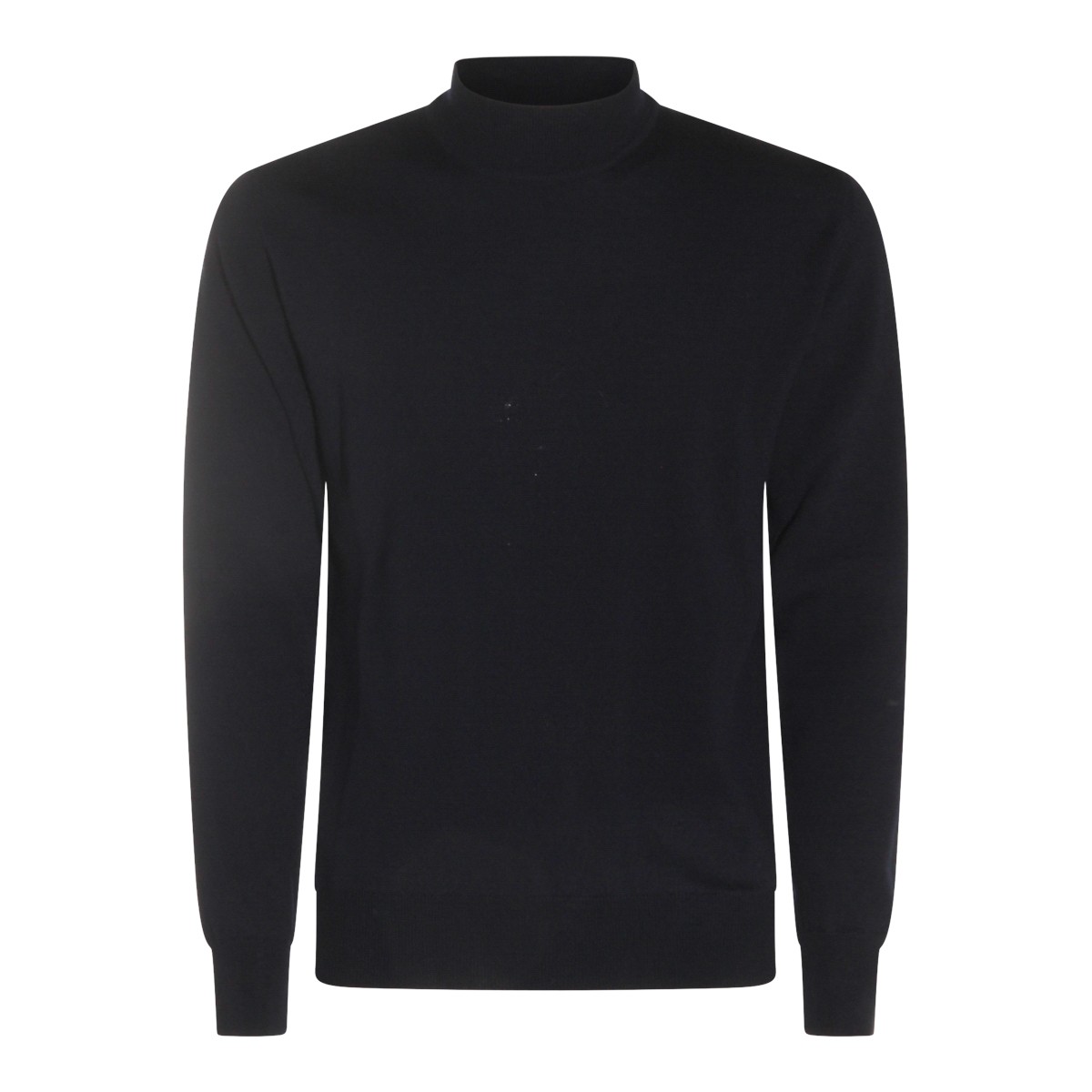NAVY WOOL KNITWEAR