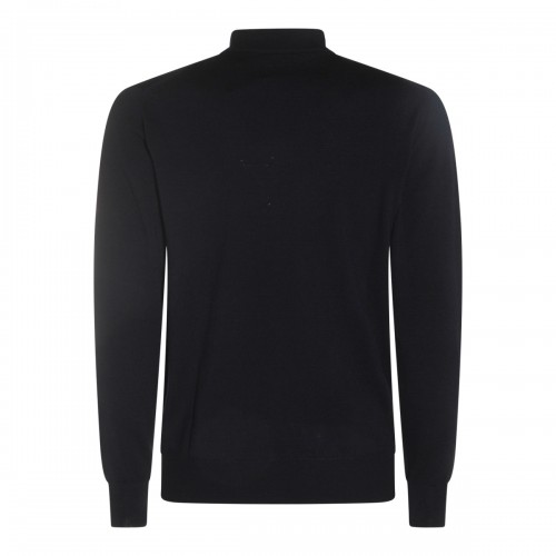 NAVY WOOL KNITWEAR 2
