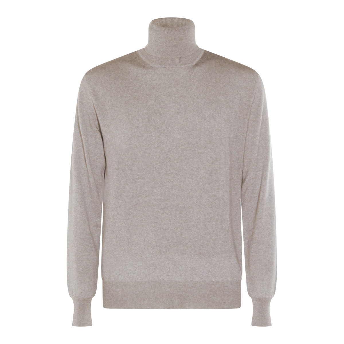 BEIGE WOOL KNITWEAR