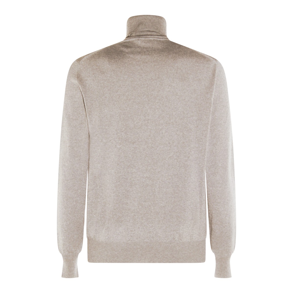 BEIGE WOOL KNITWEAR