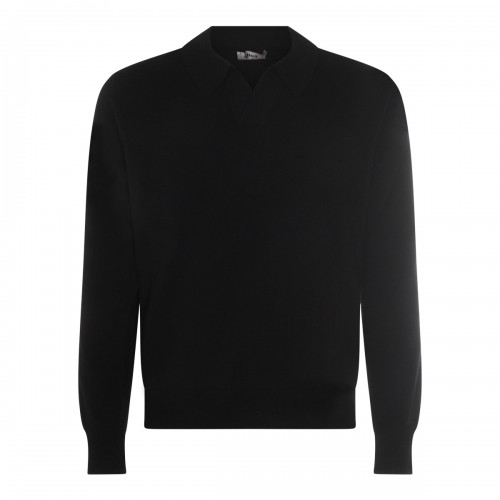 BLACK KNITWEAR