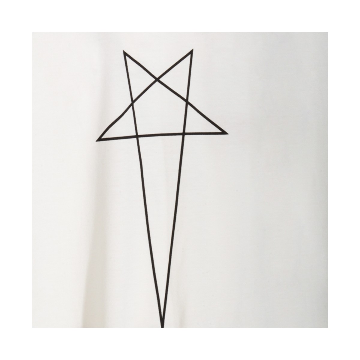 WHITE COTTON TOMMY T-SHIRT