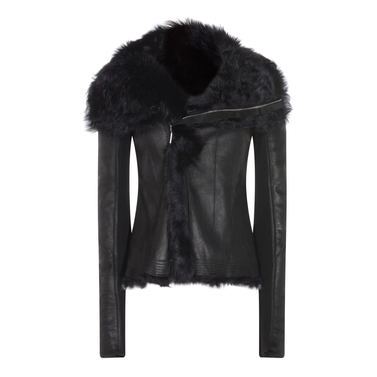 BLACK LEATHER JACKET